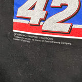 Vintage 1995 Coors Light Silver Bullet #42 NASCAR T-Shirt