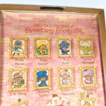 Vintage 1980 Strawberry Shortcake Framed Art