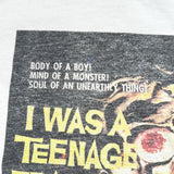 Vintage Y2K I Was a Teenage Frankenstein Horror Movie T-Shirt