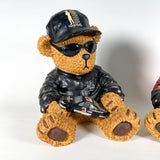 Vintage 90's Dale Earnhardt Sr. & JR. Ceramic Bears