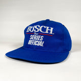 Vintage 90's Busch Beer NASCAR Series Official Hat