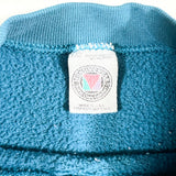 Vintage 90’s Munsingwear USA-Made Teal Heavyweight Crewneck Sweatshirt