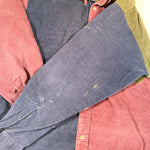 Vintage 90's Nautica Corduroy Color Block Button Down Shirt