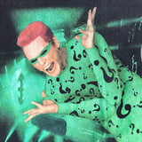 Vintage 1995 DC Comics Batman Jim Carrey Riddler T-Shirt