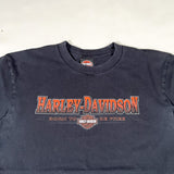 Vintage 2008 Harley-Davidson Hampton Roads Yorktown VA T-Shirt