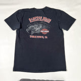 Vintage 2008 Harley-Davidson Hampton Roads Yorktown VA T-Shirt