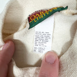 Vintage 80’s Oakton Limited Cream Pocket Long Sleeve T-Shirt