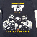 Vintage 1991 Holyfield Tyson Caesars Palace Boxing T-Shirt