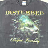 Vintage 2008 Disturbed Perfect Insanity Band T-Shirt