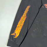 Modern 2007 Harley Davidson Flaming Eagle Long Sleeve T-Shirt