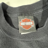 Modern 2007 Harley Davidson Flaming Eagle Long Sleeve T-Shirt