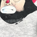 Vintage 90's Faces of Clown by M. Harris Crewneck Sweatshirt
