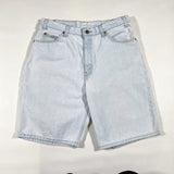 Vintage 1995 Levi's 550 Orange Tab Baggy Denim Shorts