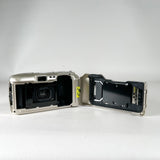 Vintage 1999 Olympus Stylus Epic Zoom 80 Quartzdate 35mm Film Camera