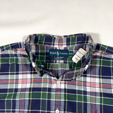 Vintage 90's Polo Ralph Lauren Plaid Short Sleeve Button Up Shirt