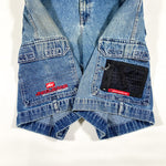 Vintage Y2K JNCO Jeans USA Denim Cargo Shorts