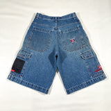 Vintage Y2K JNCO Jeans USA Denim Cargo Shorts