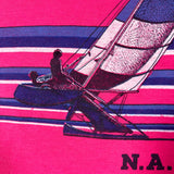 Vintage 80’s N.A.S. Key West Windsurfer Graphic T-Shirt
