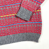 Vintage 80's McGregor Wool Blend Striped Crewneck Sweater