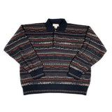 Vintage 80's Murano Wool Blend Collared Sweater
