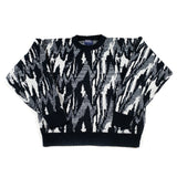 Vintage 80's Barnaby Abstract Crewneck Sweater