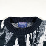 Vintage 80's Barnaby Abstract Crewneck Sweater