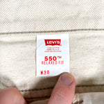 Vintage 1995 Levi's Orange Tab 550 Jean Shorts