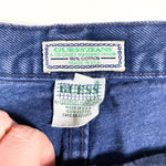 Vintage 90's Guess Jeans Blue Denim Jorts