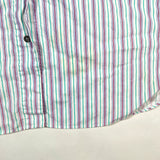 Vintage 90’s Venezia Sportswear Striped Short Sleeve Button-Up Shirt