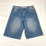 Vintage Y2K Akademiks Blue Denim Baggy Shorts