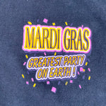 Vintage 90's Mardi Gras Checklist T-Shirt