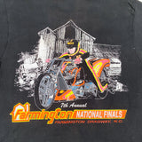 Vintage 90's Motorcycle Drag Racing Pocket T-Shirt