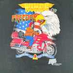 Vintage 1993 Wings of Freedom Honda Motorcycle T-Shirt