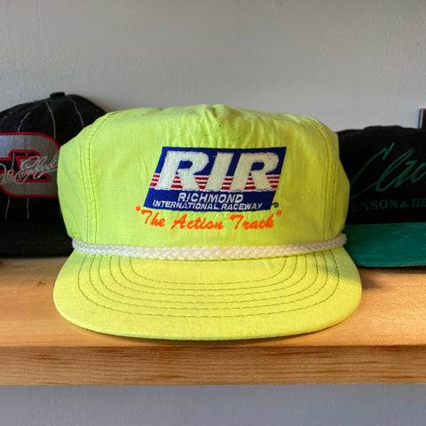Vintage 90's Richmond International Raceway RIR Action Track Hat