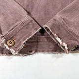 Vintage 80's Farah Brown Denim Trucker Jacket