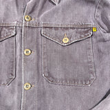 Vintage 80's Farah Brown Denim Trucker Jacket
