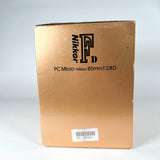 Vintage Nikon PC Micro-Nikkor 85mm f/2.8D Tilt-Shift Camera Lens