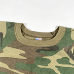 Vintage 80's Woodland Camo Raglan Crewneck Sweatshirt