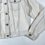 Vintage 90’s Access Jeans Off-White Denim Trucker Jacket