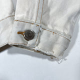 Vintage 90’s Access Jeans Off-White Denim Trucker Jacket