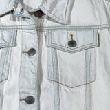 Vintage 90’s Access Jeans Off-White Denim Trucker Jacket