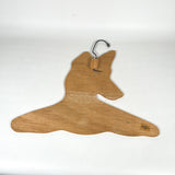 Vintage 80's Stupell Hand-Painted Fox Dapper Gentleman Hanger