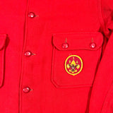 Vintage 60's Boy Scouts of America Wool Shirt Jacket