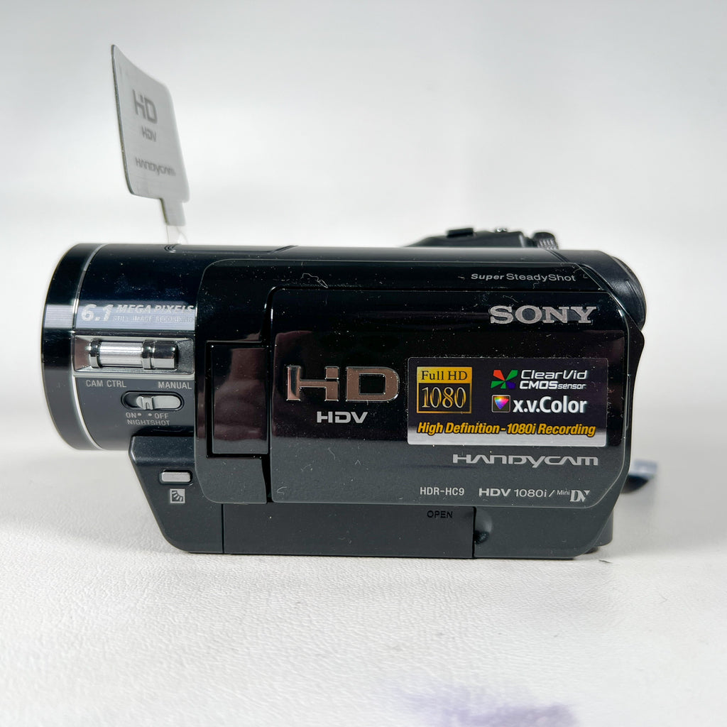 Vintage 2008 Sony HDR-HC9 HDV MiniDV Handycam Camcorder