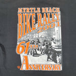 Vintage 2001 Myrtle Beach Bike Rally T-Shirt