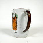 Vintage 90's Baltimore Oriole Speckled Ceramic Mug