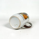 Vintage 90's Baltimore Oriole Speckled Ceramic Mug