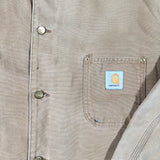Vintage 90's Carhartt Blanket Lined Chore Coat Jacket