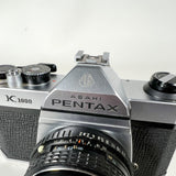 Vintage 1976 Pentax K1000 50mm f/2 35mm Film Camera