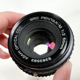Vintage 1976 Pentax K1000 50mm f/2 35mm Film Camera